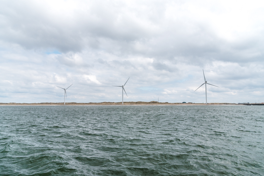 Die Windräder von Hvide Sande